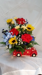Baby Boy Arrangement Keepsake Container from Yesterday's and Tomorrows in Warner Robins, GA