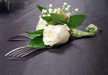 Boutonniere from Yesterday's and Tomorrows in Warner Robins, GA
