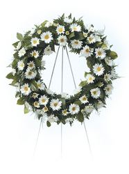 CTT431 Daisy Wreath from Yesterday's and Tomorrows in Warner Robins, GA