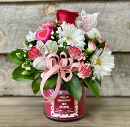 ValentineLittleLightBouquet from Yesterday's and Tomorrows in Warner Robins, GA