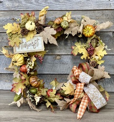 Fall Harvest Grapevine Wreath from Yesterday's and Tomorrows in Warner Robins, GA