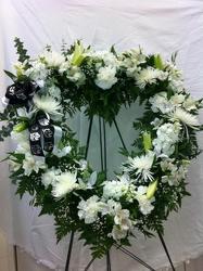 Open Heart Wreath from Yesterday's and Tomorrows in Warner Robins, GA